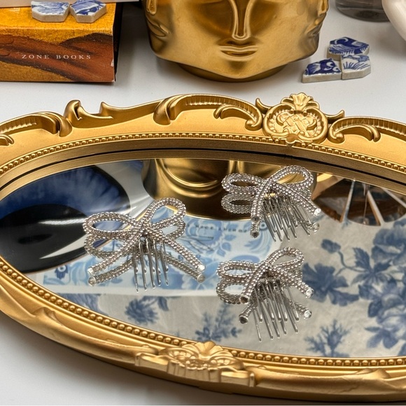 🆕 LELET NY 🧿 NWOT Mini Sasha Combs - Set of 3 Hair Clips - Picture 6 of 16